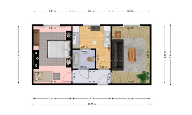 Przestronne mieszkanie blisko centrum - Tychy