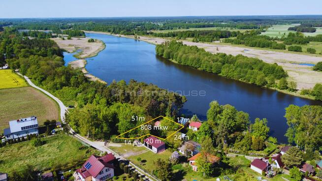 Działka 800m z widokiem na Narew