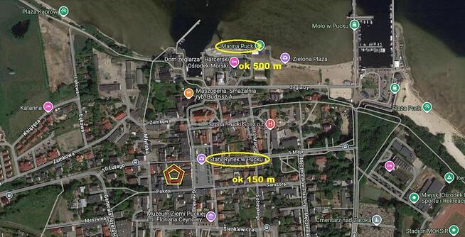 Mieszkanie z garażem–Puck, blisko centrum i zatoki