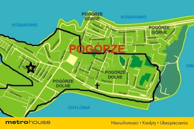 Działka budowlana uzbrojona Pogórze, Gdynia