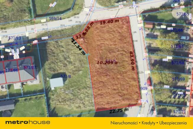 Działka z WZ w Połczynie - Bis na granicy Pucka.