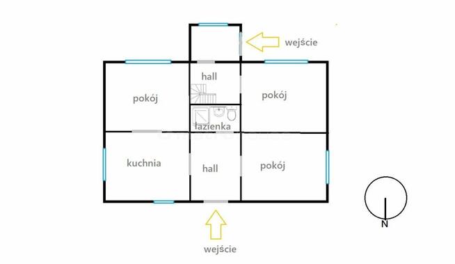 Dom z potencjałem 28 ar- Kępie, 40 min od Krakowa