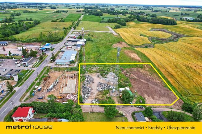 Działka inwestycyjna Sejny, przy trasie na Litwę