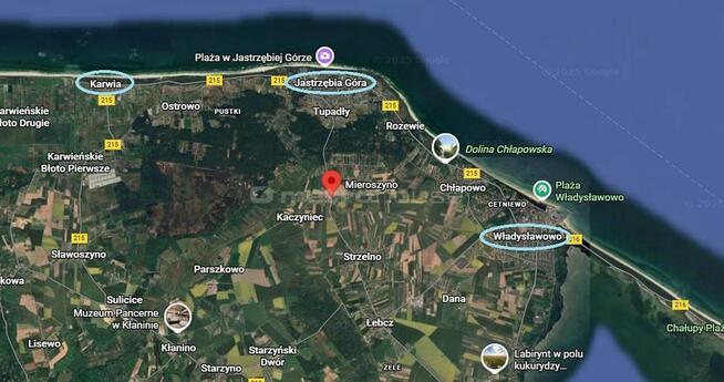 DZIAŁKA BLISKO LASU NIEDALEKO MORZA