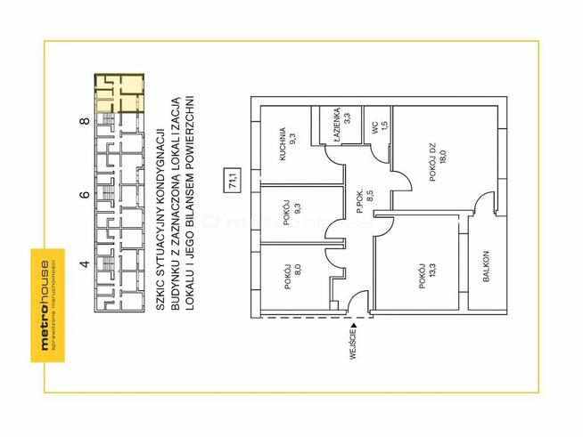 Na sprzedaż mieszkanie w Kątach Wrocławskich.