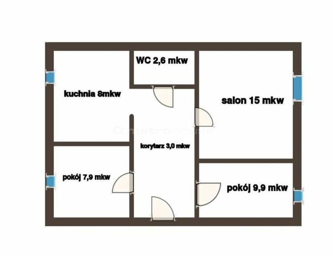 Mieszkanie z panoramicznym widokiem