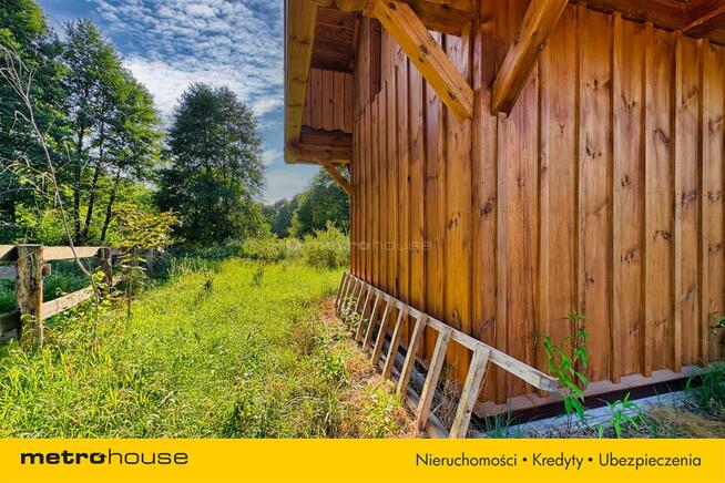 Energooszczędny przy Kampinosie z sadem i stawem.