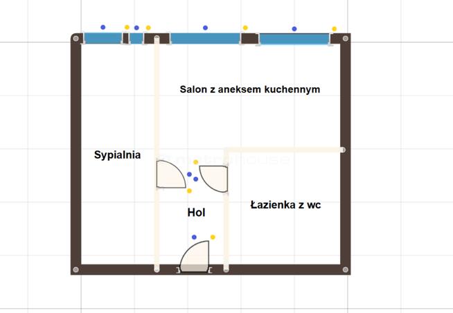 Nowoczesne mieszkanie 39m² po generalnym remoncie.