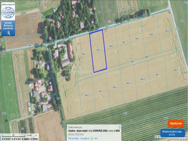 Działka Zadworze