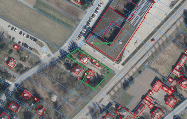 Działka Konstancin Jeziorna blisko Urzędu Miasta