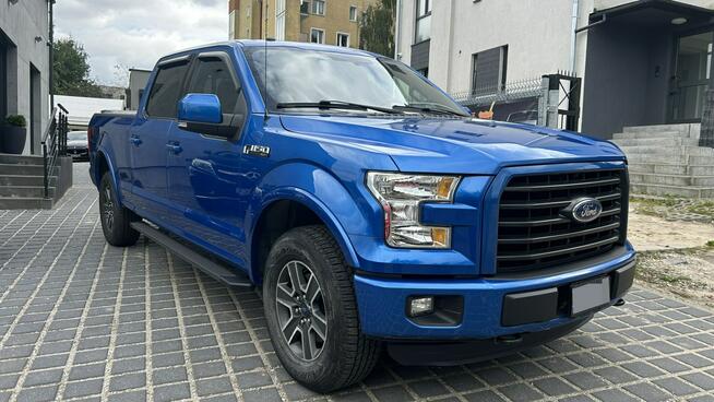 Ford F150 XLT 5.0 V8 395 KM Skóry El. fotele Kam cof. Podgrz fotele Czarny sufit