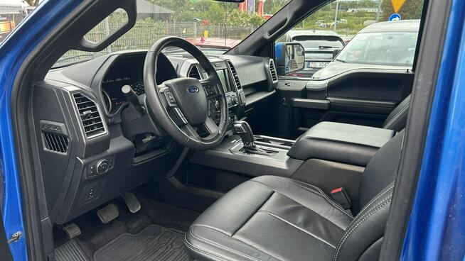 Ford F150 XLT 5.0 V8 395 KM Skóry El. fotele Kam cof. Podgrz fotele Czarny sufit