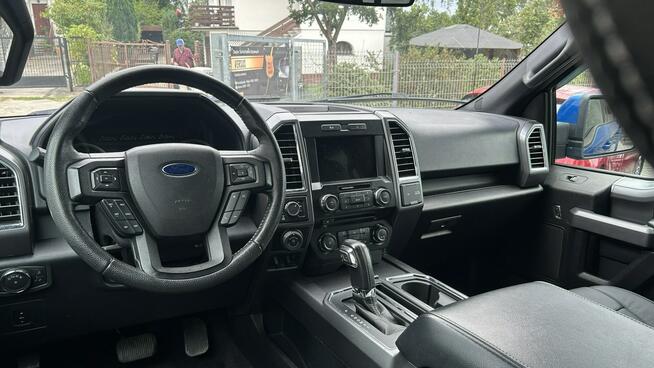 Ford F150 XLT 5.0 V8 395 KM Skóry El. fotele Kam cof. Podgrz fotele Czarny sufit