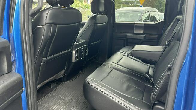 Ford F150 XLT 5.0 V8 395 KM Skóry El. fotele Kam cof. Podgrz fotele Czarny sufit