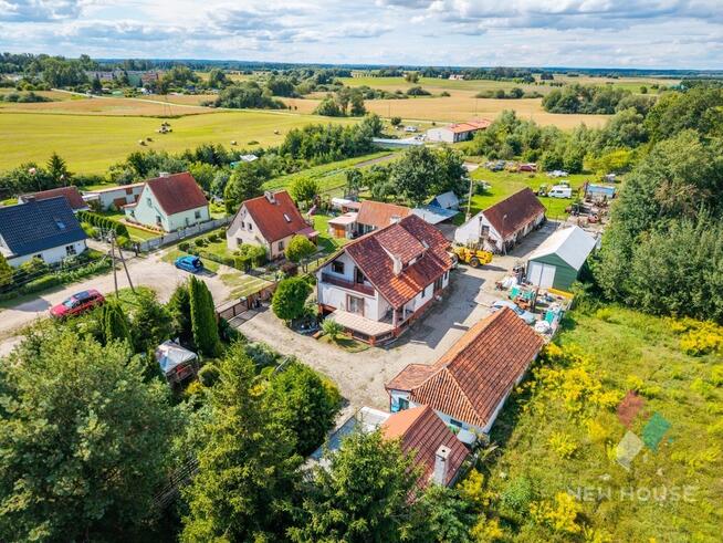 Nieruchomość pod działalność, duży utwardzony plac
