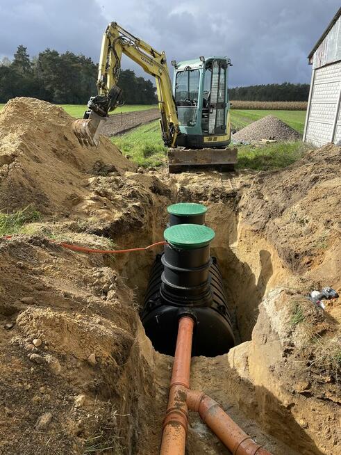 Usługi Minikoparka Miniładowarka Bobcat Prace Ziemne