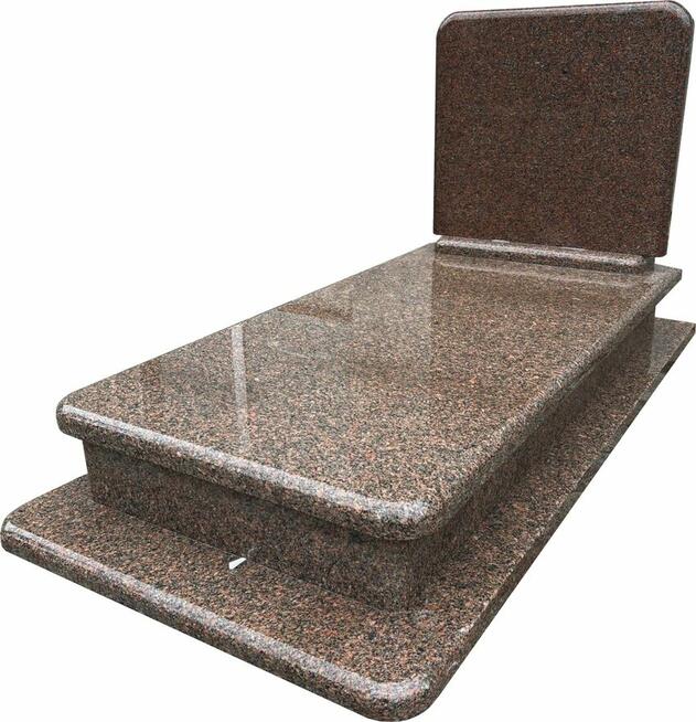 Szwedzkie Nagrobki granitowe wraz z montażem 90x190x100