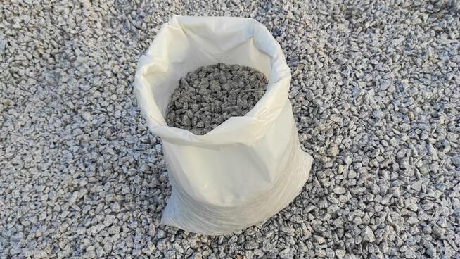 Grys granitowy 8-16mm. Dalmatyńczyk / Sól i Pieprz Szary!