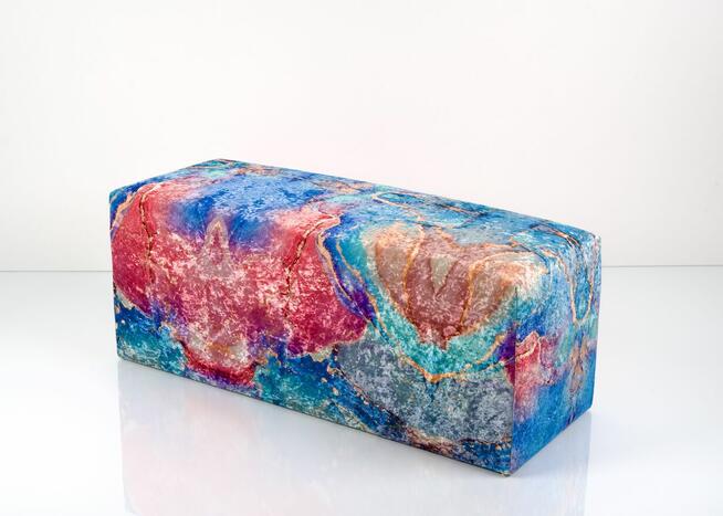 Pufa Tapicerowana Crush Colors - Przedpokój, Hol, Biuro