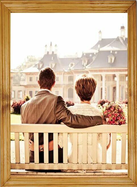 Rama drewniana na obraz plakat zdjęcie 40x60