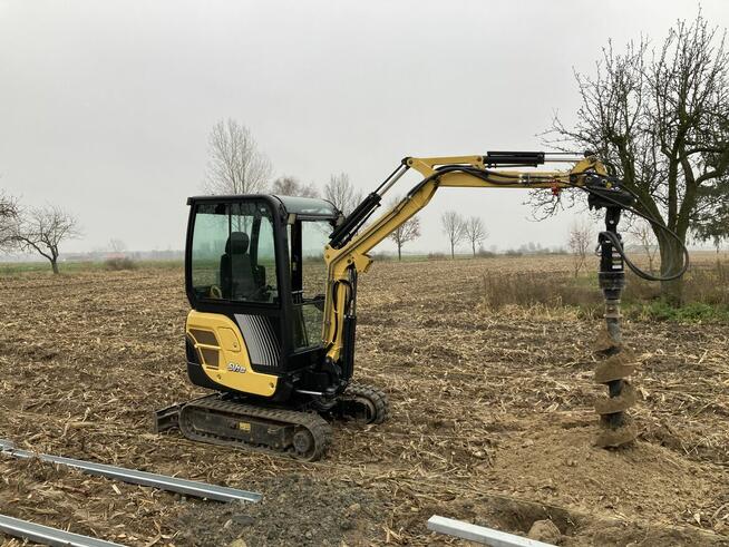 Usługi Minikoparka Miniładowarka Bobcat Koparka 3,5t dranaż