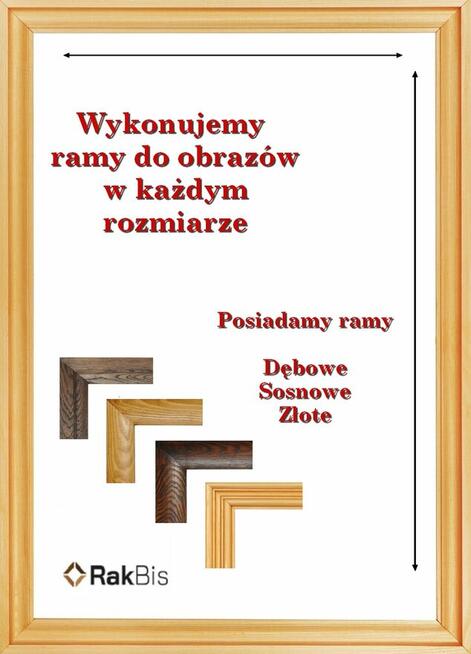 Rama na obraz, zdjęcie 40x40