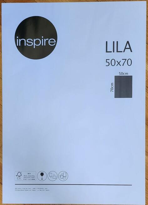 Plakat FCB 50 x 70 cm w ramie za szkłem