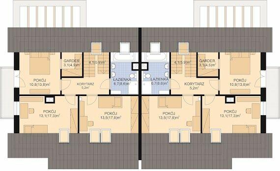 Wiskitki - dom w stanie deweloperskim