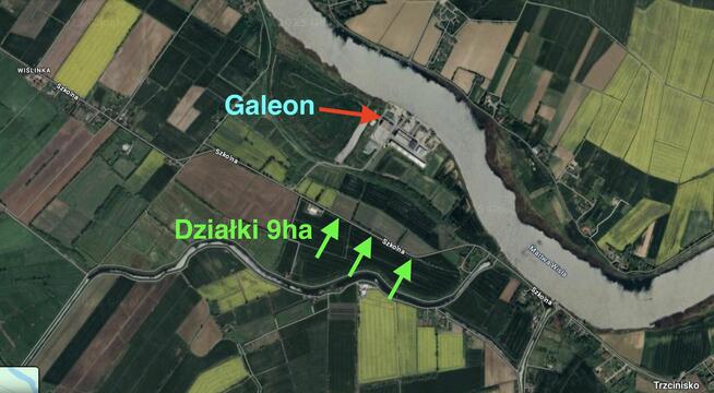 Gdańsk–Wiślinka 9,19 ha przy S7 Działki Przemysłowe UP MPZP