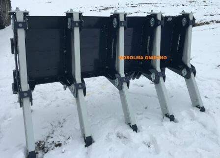 Brona leśna FK MACHINERY KOŁASZEWSKI grabie do drzewa zgrabi