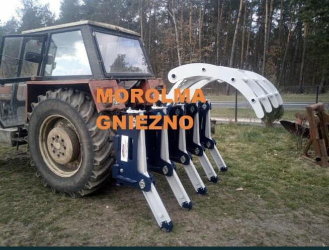 Brona leśna FK MACHINERY KOŁASZEWSKI grabie do drzewa zgrabi