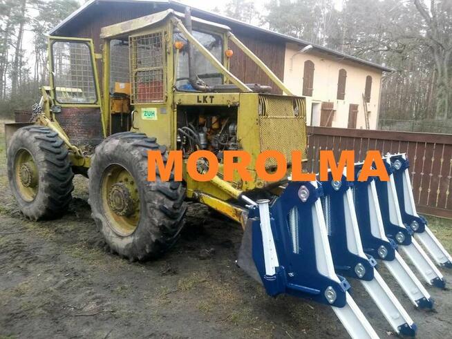 Brona leśna FK MACHINERY KOŁASZEWSKI grabie do drzewa zgrabi