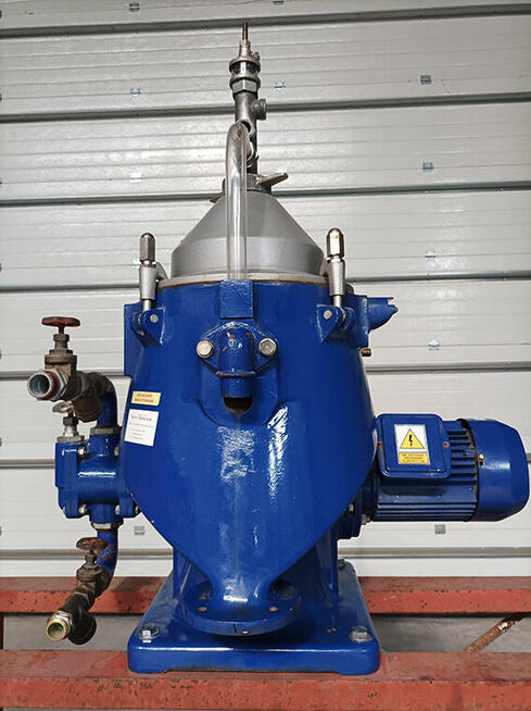 Wirówka do oczyszczania oleju i paliw