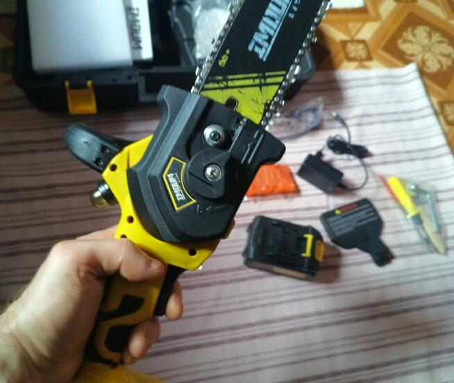 Mini Piła Akumulatorowa Imoum 2x Aku Mocna Mała UŻYWANA !