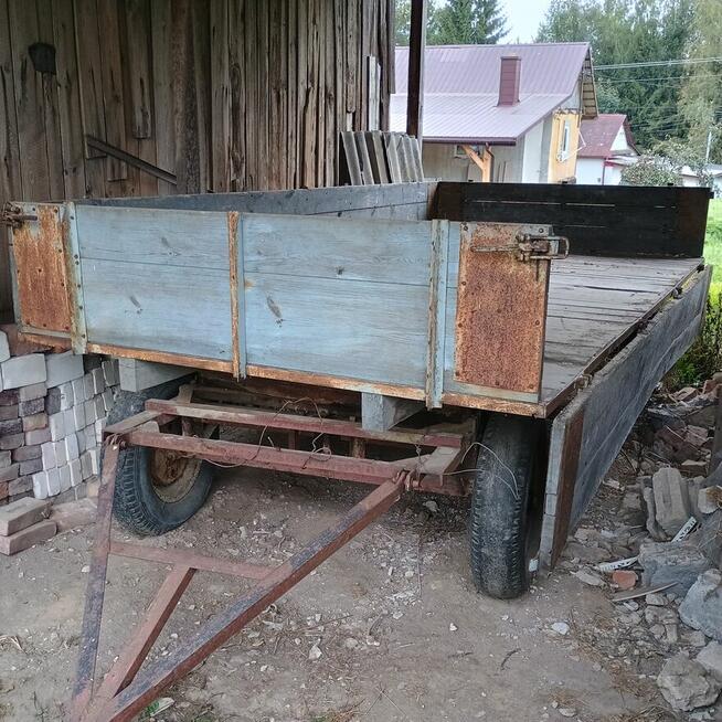 Przyczepa rolnicza dwuosiowa 3,5 tony