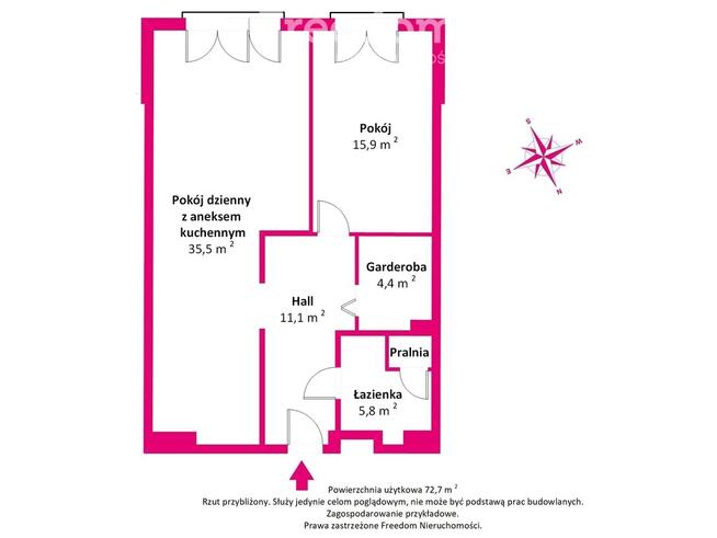 Gotowe do wprowadzenia, garderoba, klimatyzacja