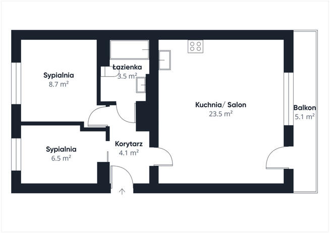 Na sprzedaż – 3-pokojowe mieszkanie Jaroty-Olsztyn