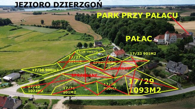 UZBROJONA Działka budowlana nad jeziorem Balewo