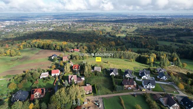 Działka budowlana Chorowice gm. Mogilany, Leśna