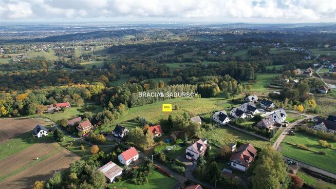 Działka budowlana Chorowice gm. Mogilany, Leśna