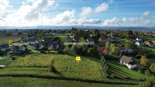 Działka budowlana Chorowice gm. Mogilany, Leśna