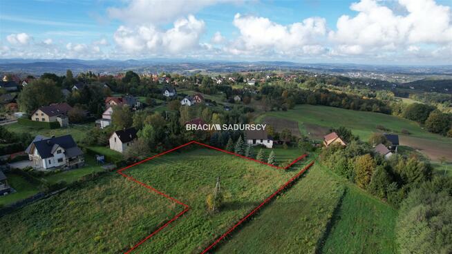 Działka budowlana Chorowice gm. Mogilany, Leśna