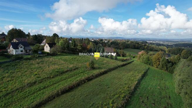 Działka budowlana Chorowice gm. Mogilany, Leśna