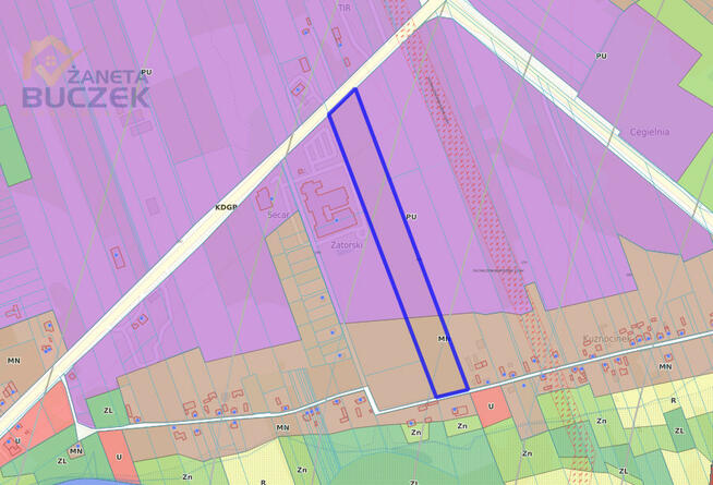 Działka rolna Kuznocin gm. Sochaczew,