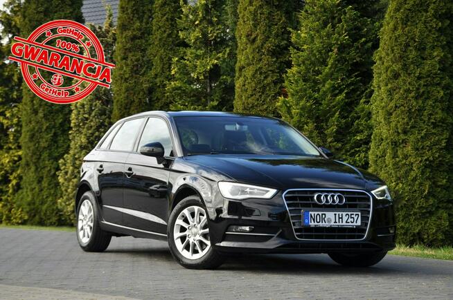 Audi A3 1.6TDI(110KM)*Navi MMI*Bi-Xenon*Led*Klimatronik*Welur*Chrom*Alu16"ASO