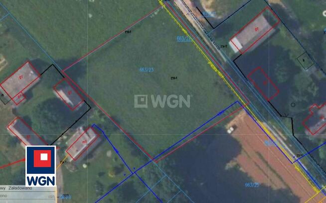 Działka budowlana Motycz gm. Konopnica Motycz, Motycz