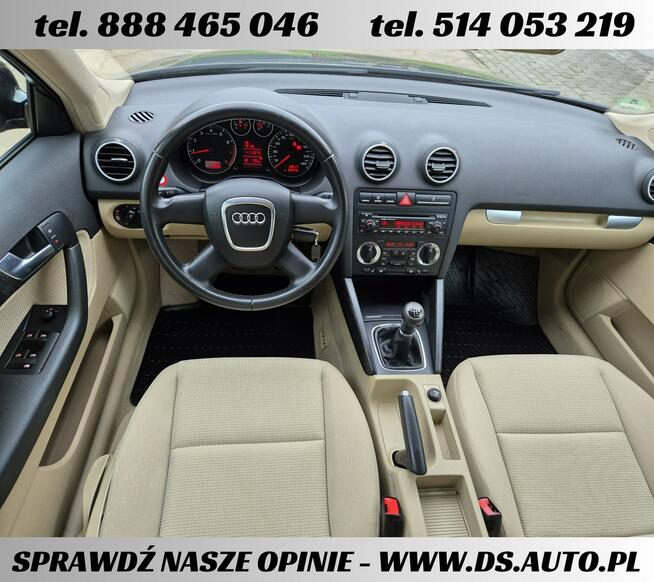 Audi A3 8P • 1.6 benz MPI • 5 drzwi • 2006 • jasne wnętrze • z Niemiec