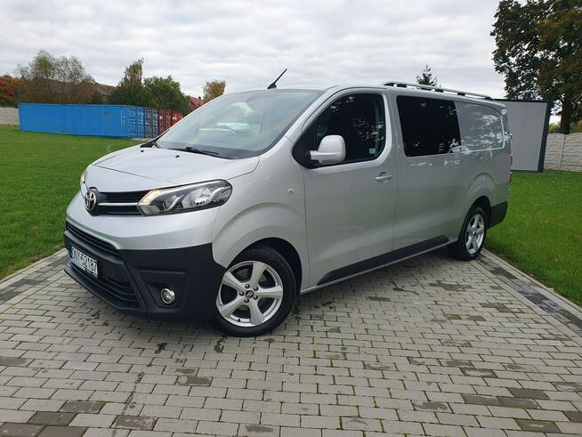 Toyota ProAce 2.0d 150KM Maxi Long 5osobowa Salon PL Brygadówka Raty Zamiana