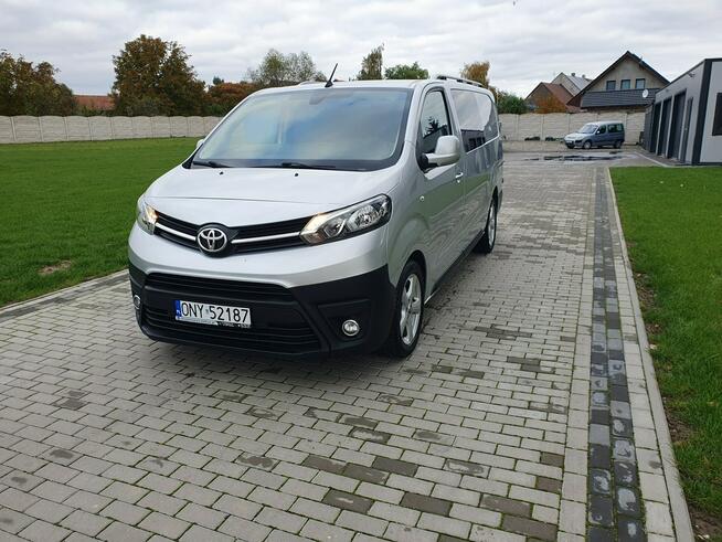 Toyota ProAce 2.0d 150KM Maxi Long 5osobowa Salon PL Brygadówka Raty Zamiana