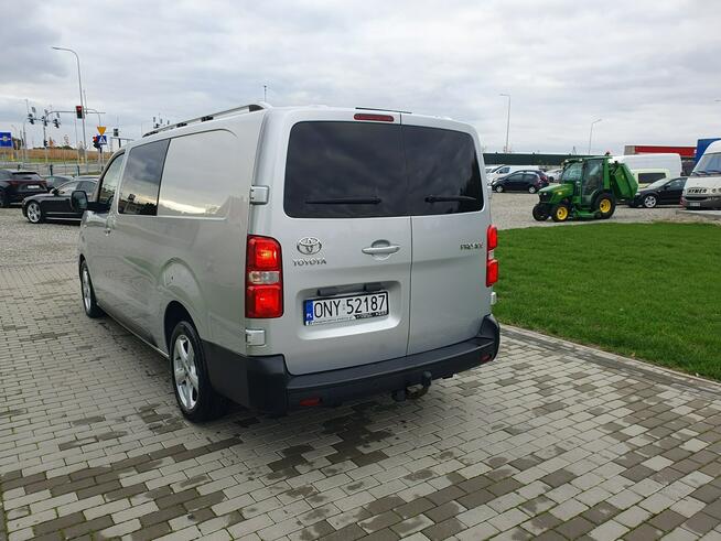 Toyota ProAce 2.0d 150KM Maxi Long 5osobowa Salon PL Brygadówka Raty Zamiana
